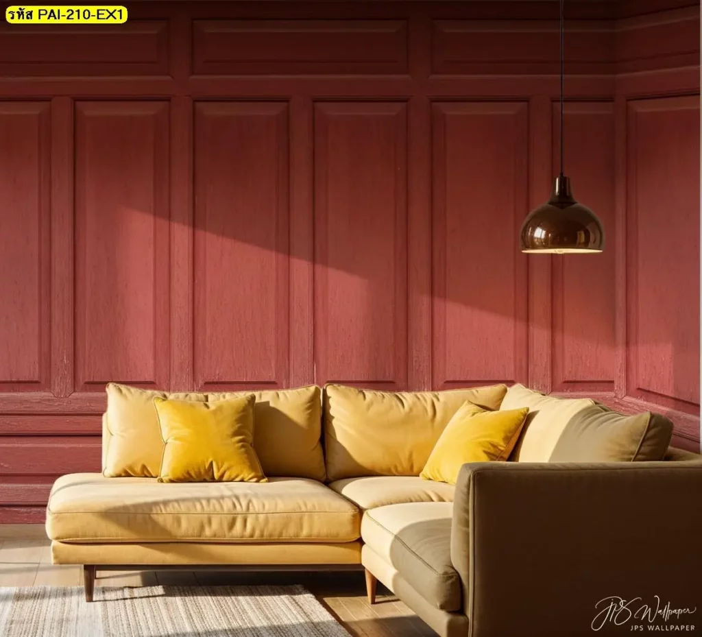 วอลเปเปอร์ติดผนังลายไม้รับพิมพ์และบริการติดตั้ง ช่วยให้ไอเดียแต่งผนังดูเรียบ สงบ และใช้งานได้ยาว ภาพกรุผนังลายไม้แนวธรรมชาติแบบไทยร่วมสมัย รับพิมพ์และติดตั้ง เป็น wood wall art ที่ดูเป็นมิตร
