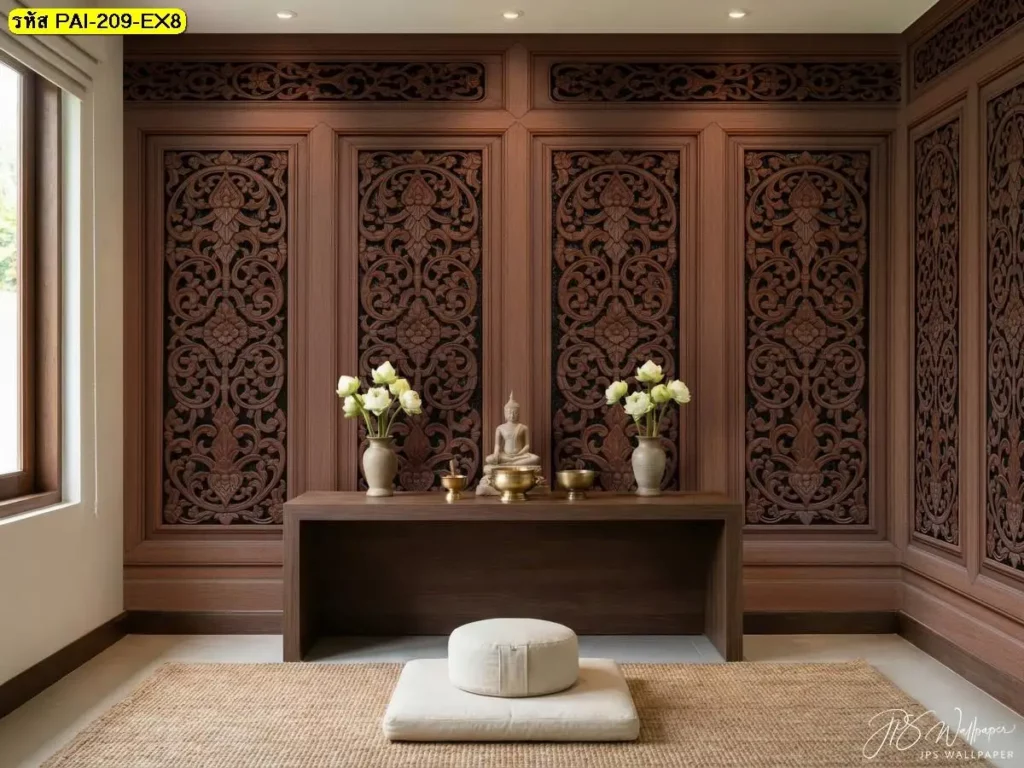 วอลเปเปอร์ลายกรุผนังไม้แนวธรรมชาติ รับพิมพ์และติดตั้ง เป็น wood wall background wallpaper ที่ใช้งานได้ยาว
