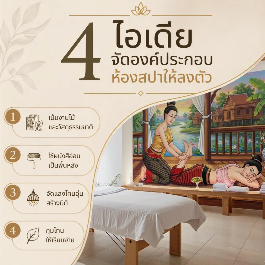 JPS Wallpaper แนะนำ 4 ไอเดียจัดองค์ประกอบห้องให้ลงตัวและน่าเชื่อถือ