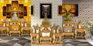 ออกแบบห้องพระสวยๆได้ด้วยตนเอง