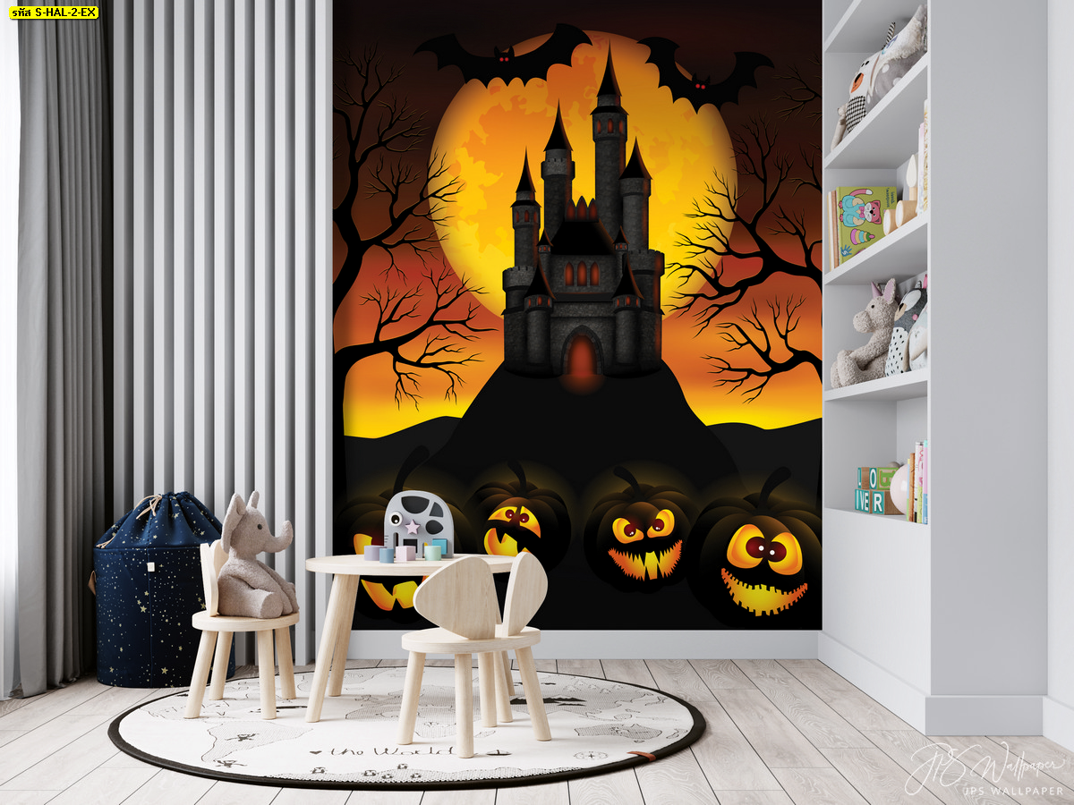 แต่งห้องรับฮาโลวีน น่ารักๆ ไอเดียสร้างสรรค์บรรยากาศปาร์ตี้ฮาโลวีน Lovely Kids Room Halloween