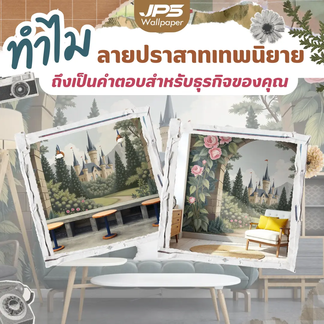ทำไม ลายปราสาทเทพนิยาย ถึงเป็นคำตอบสำหรับธุรกิจของคุณ